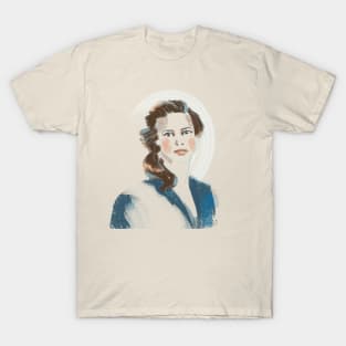 blue girl T-Shirt